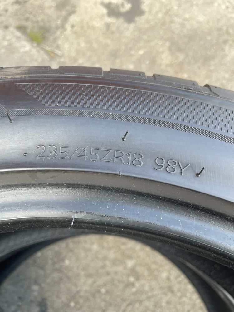 Opony Hankook 235/45ZR18 Ventus S1 Evo3 - 2 szt uzywane letnie DOT1320