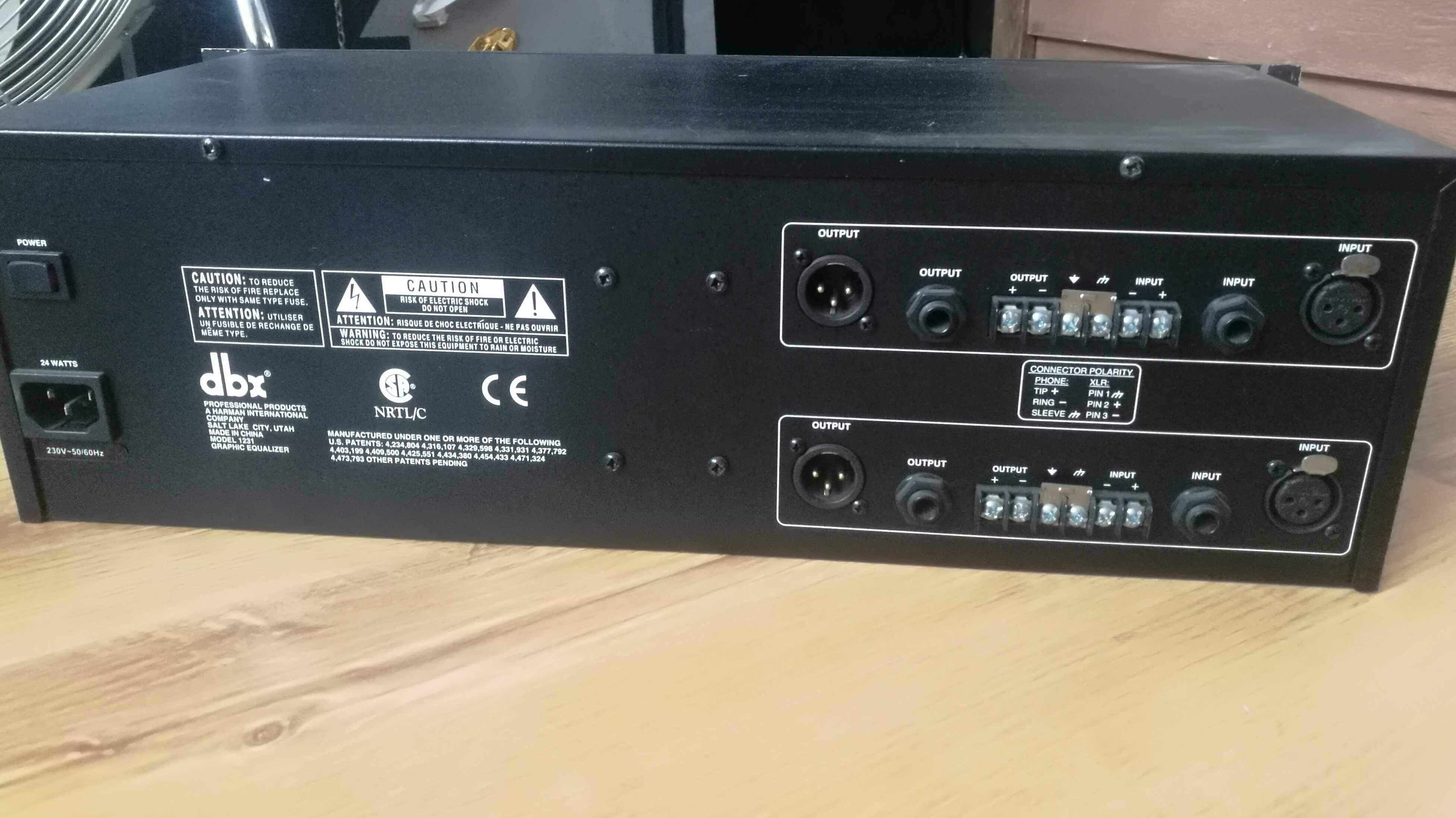 Dbx 1231 korektor equalizer