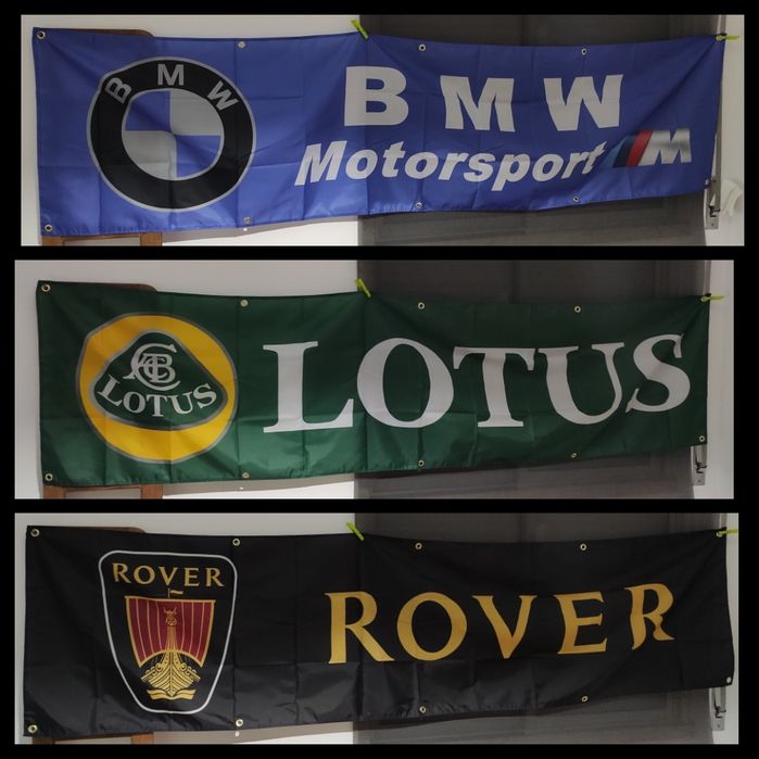 Bandeiras Faixas com 2,4m x 0,60m