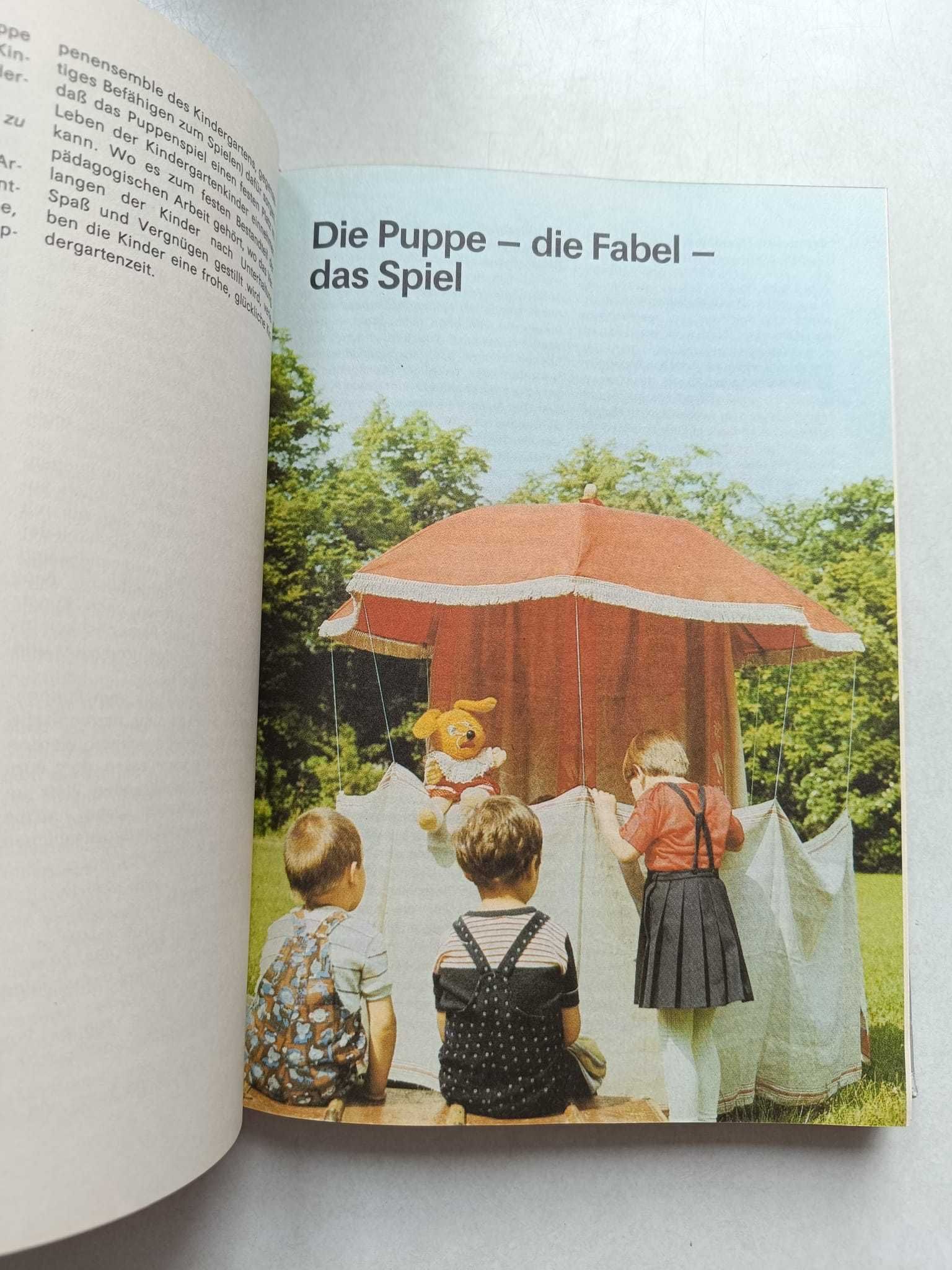 Puppenspiel im Kindergarten - teatrzyk kukiełkowy w przedszkolu - niem
