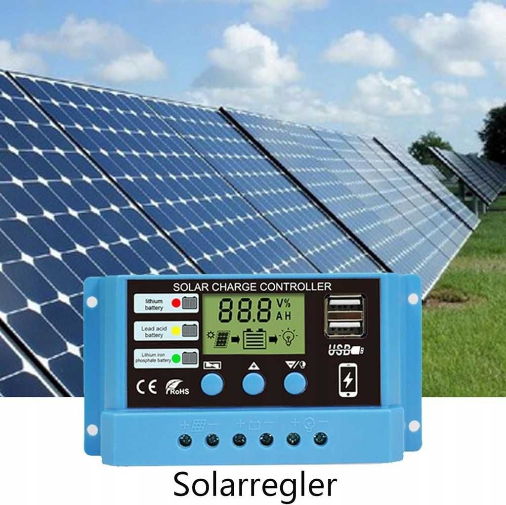 Solarny regulator ładowania, 30 A PWM regulator ładowania solarnego