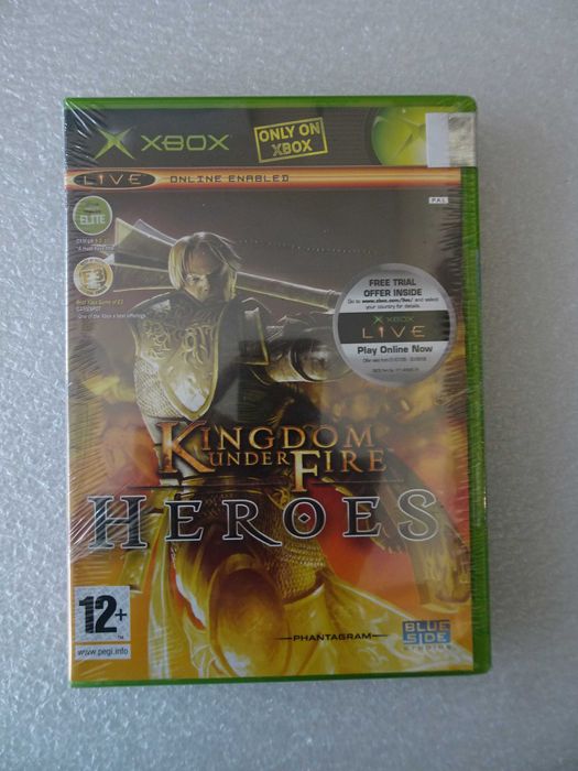 Jogo X-Box Kingdom Under Fire Heroes (selado)