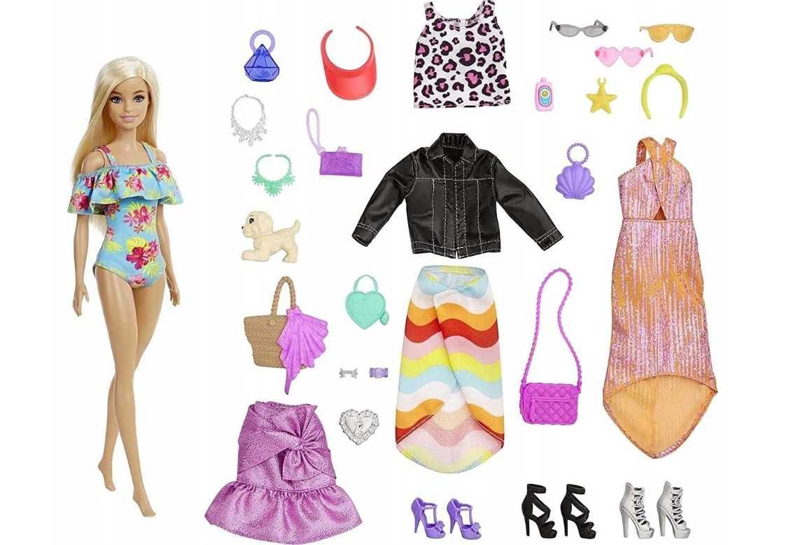 kalendarz adwentowy na święta barbie nowy