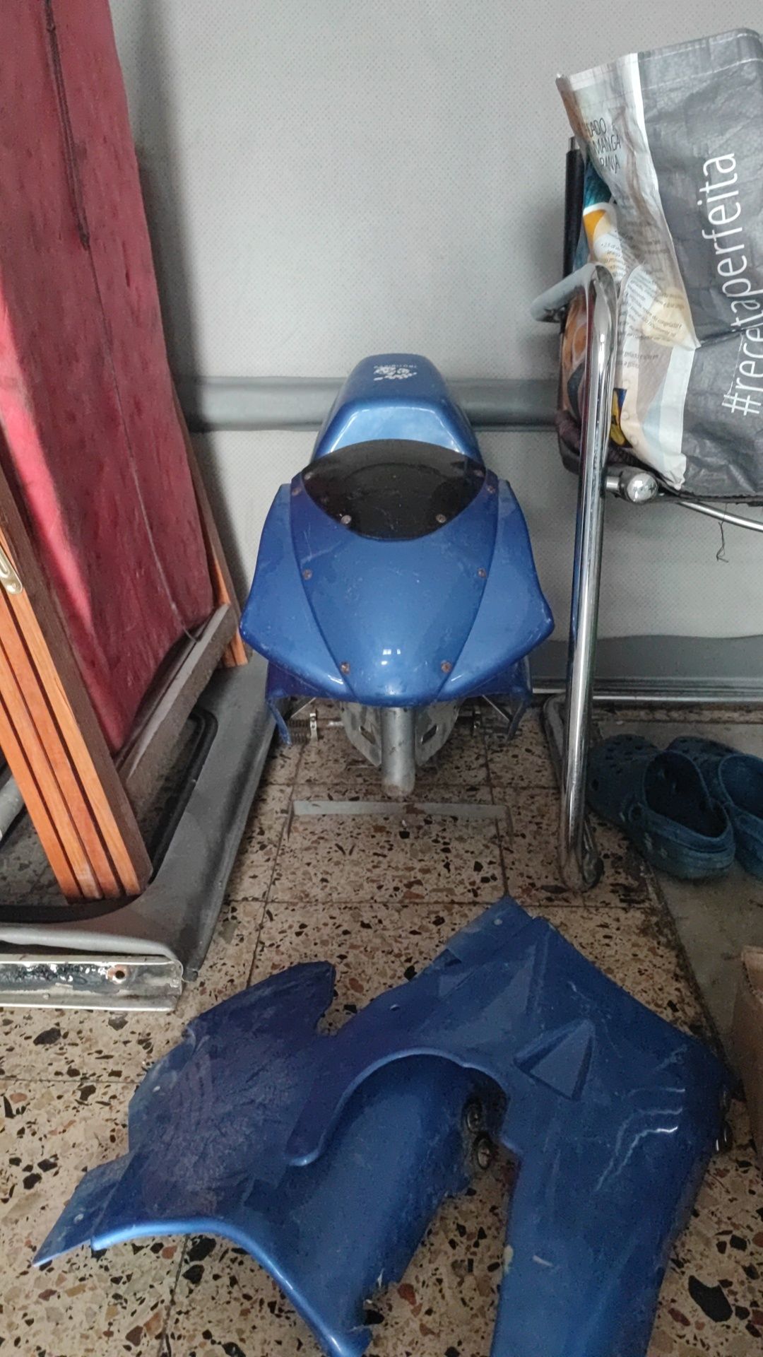 Mini mota 50cc, quadro e carenagens