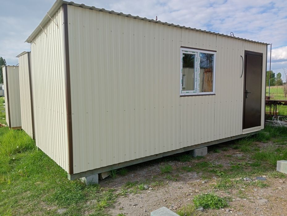 Вагончики, дачні будиночки, побутівки