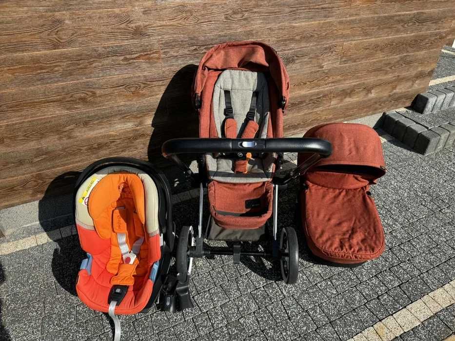 Fotelik 3 w 1 Cybex Priam - gondola, spacerówka, fotelik samochodowy