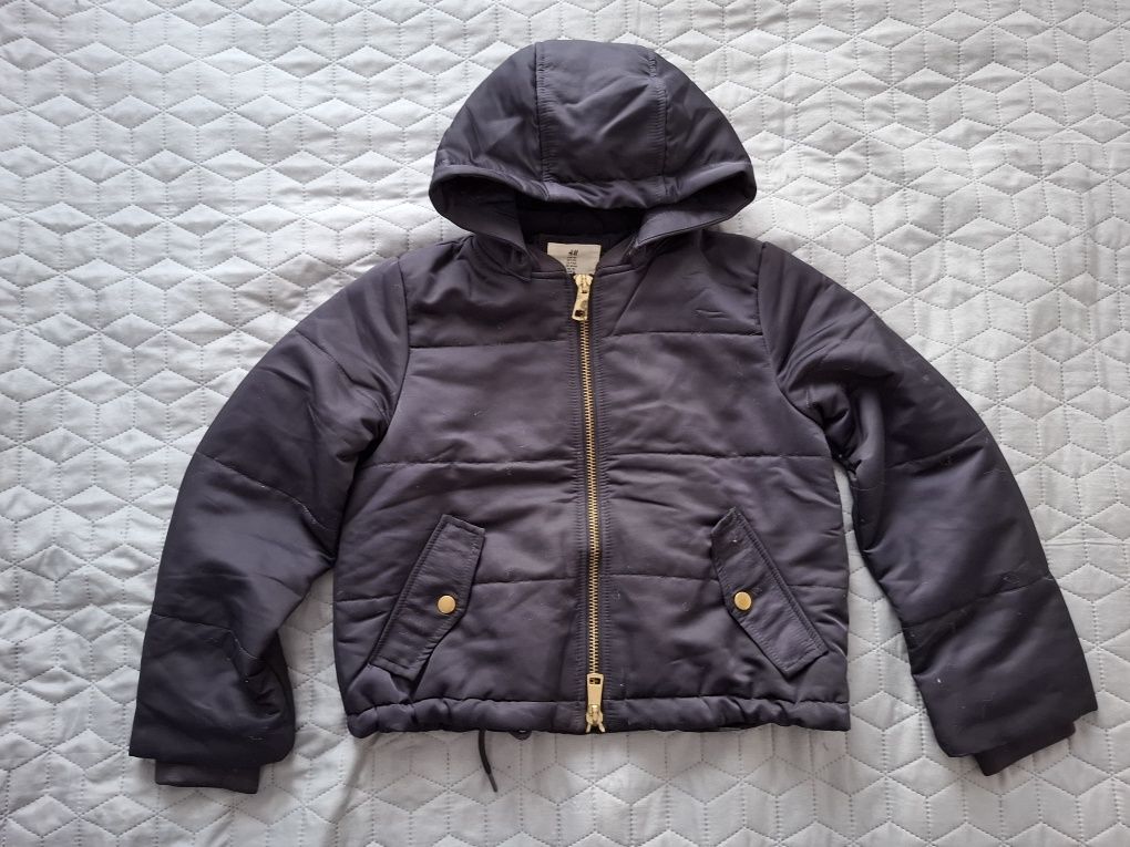 Kurtka dziewczęca na jesień H&M r. 140