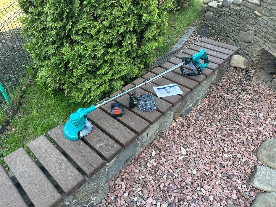 Аккумуляторная газонокосилка Макита 2️⃣АКБ. Беспроводной тример Makita