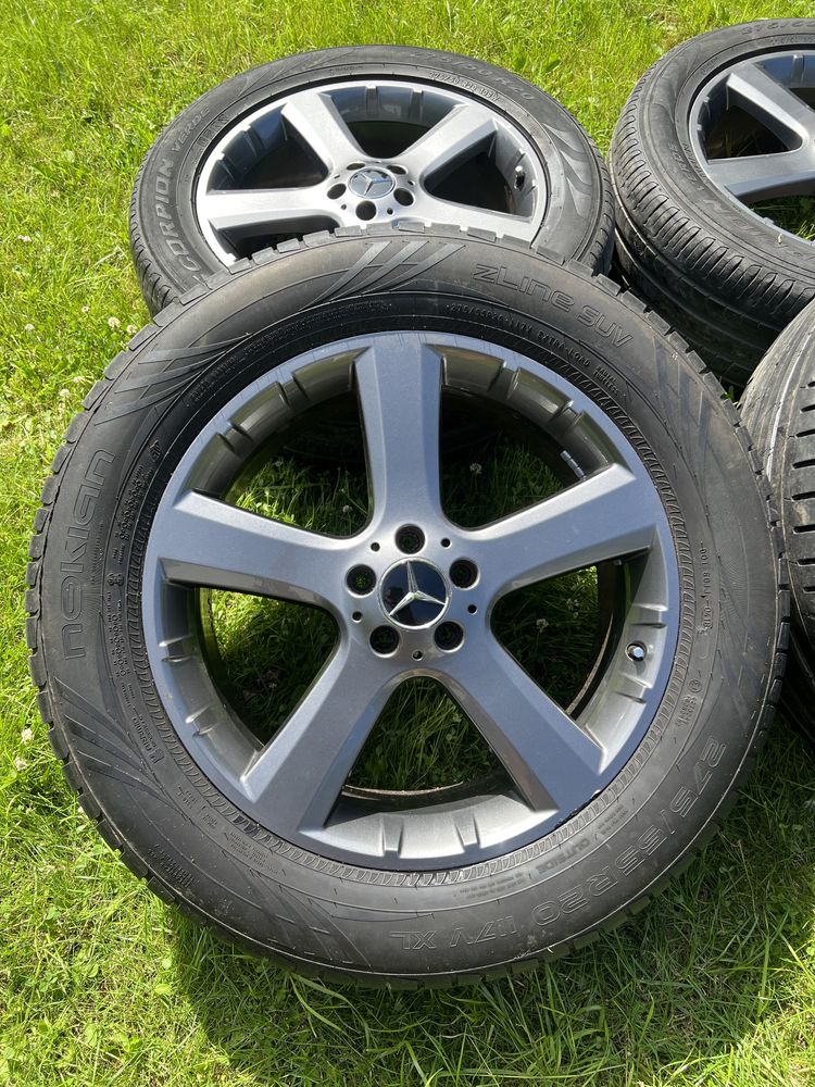 Felgi koła Mercedes-Benz X164 W164 5x112 275/55R20 Opony Letnie Regene