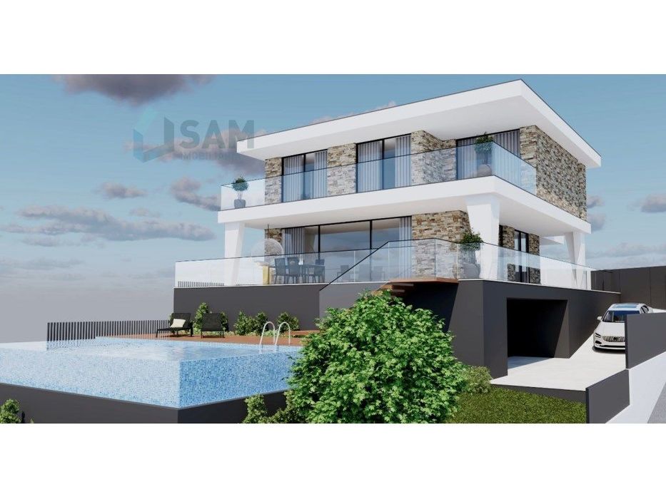 Projeto para construção de moradia com vista sobre a cidade de Coimbra