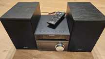 Wieża Sony - zestaw Hi-Fi CMT-SBT40D Bluetooth, USB, CD kompletna