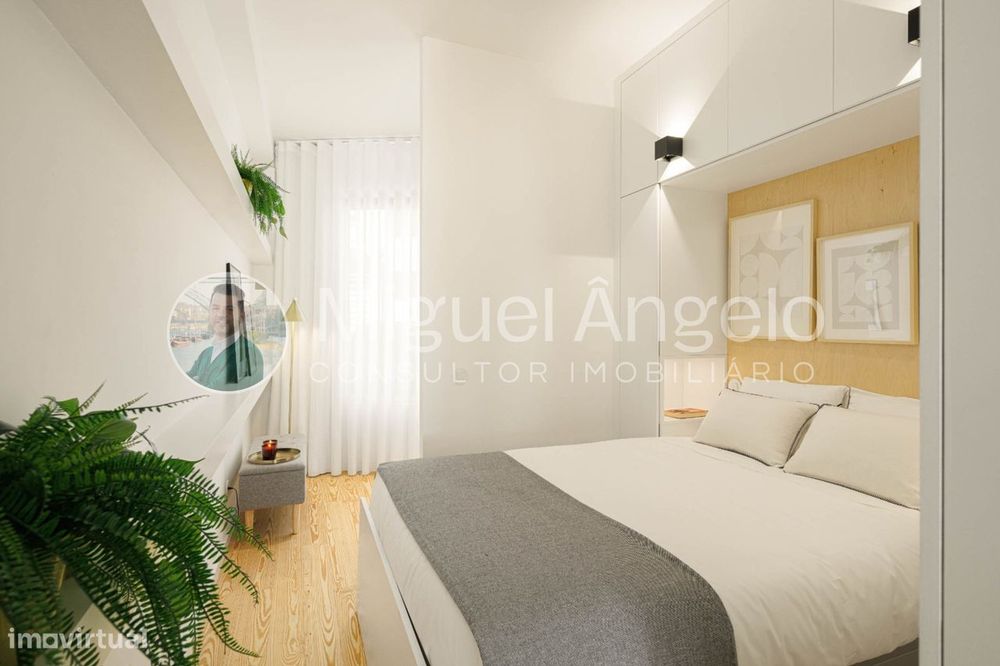 Apartamento T1 R/C moderno com terraço no coração do Porto