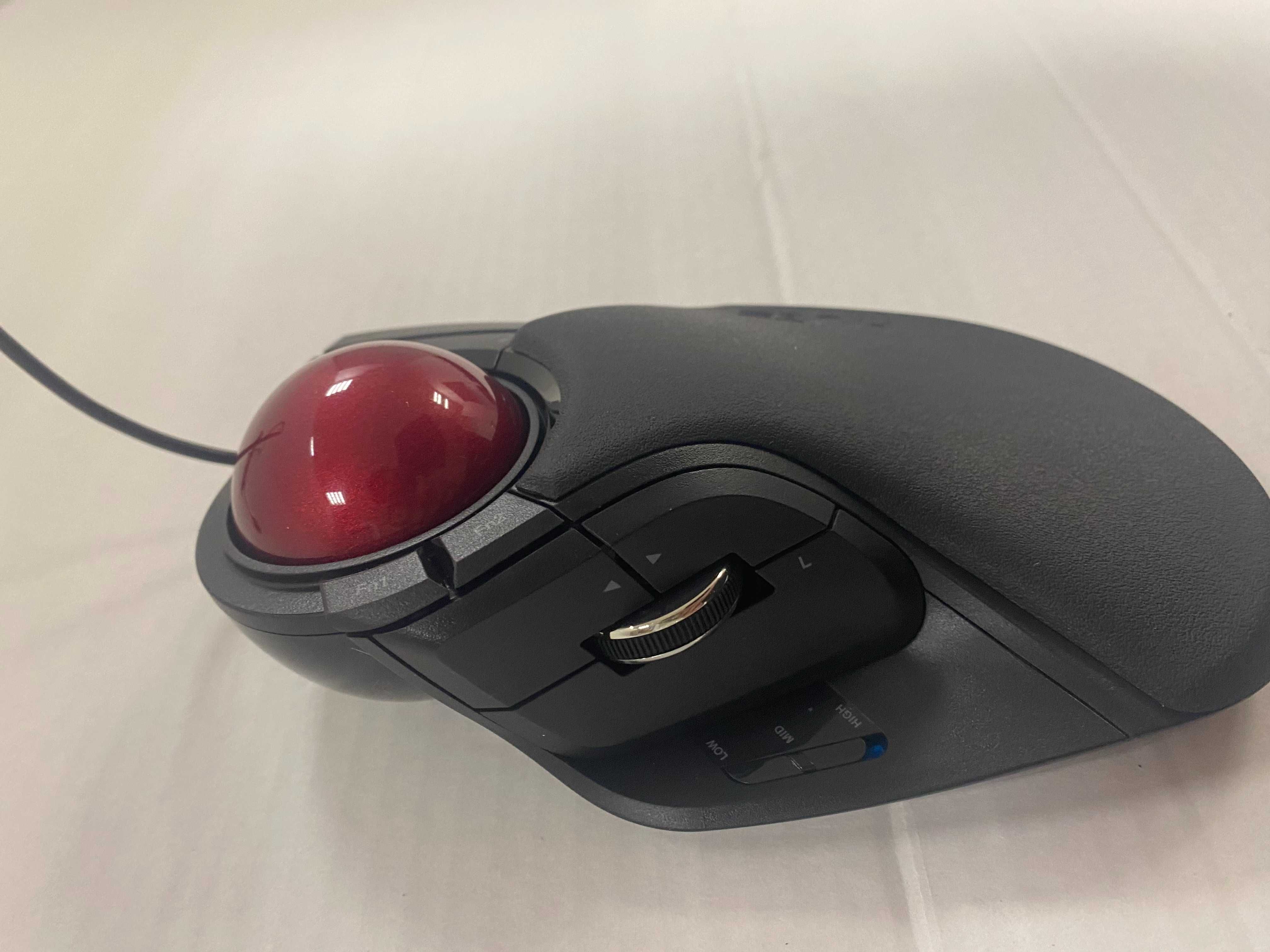 ELECOM Przewodowa Mysz Trackball - OUTLET - uszkodzone opakowanie - A1