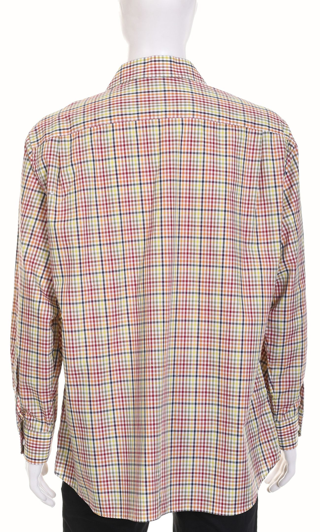 WALBUSCH COMFORT FIT koszula męska w kratkę bawełna non iron XL 43 44