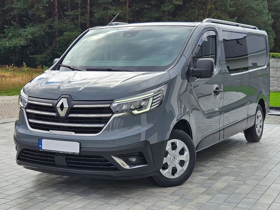 Renault TRAFIC L2H1 Brygadowy LIFT 71tyś km SalonPL FV23%  Wersja Long/Długa Brygadowy 6-os 71tys km SalonPolska FV23%