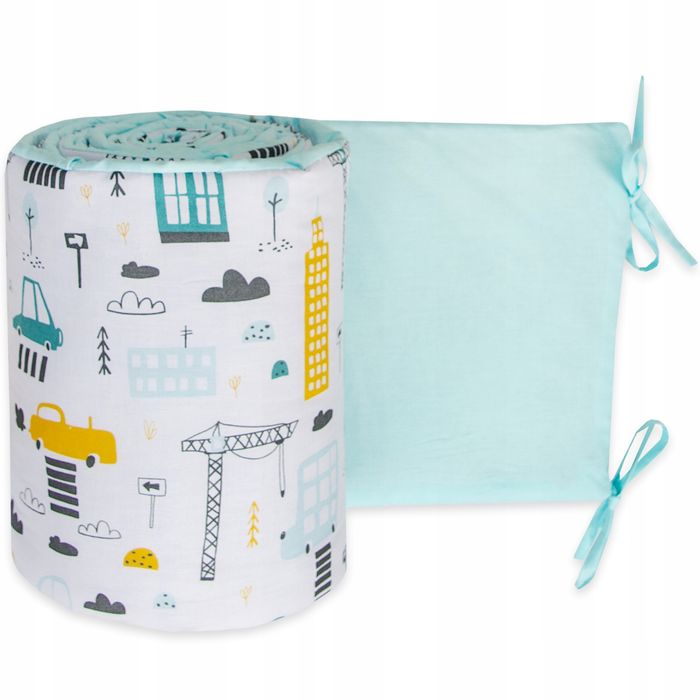 Ochraniacz 420X30 Do Łóżeczka 140X70 Super Jakość!