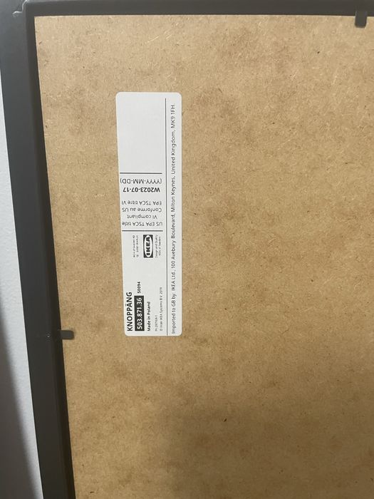 Zestaw 3 ramek IKEA Knoppang 40x50