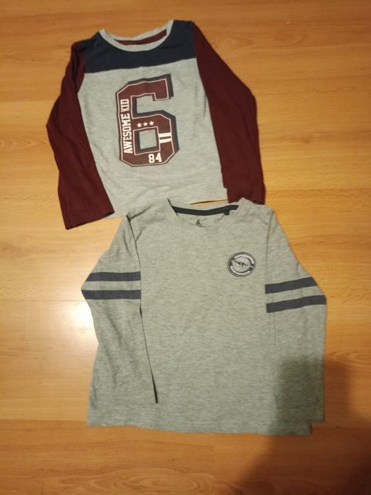 Dwie bluzki rozmiar 98-104 na  2-4 lata