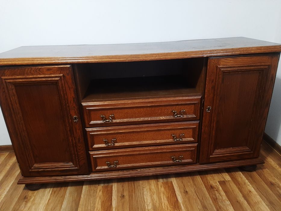 Komoda kolonialna drewniana – solidna, pojemna, stan dobry