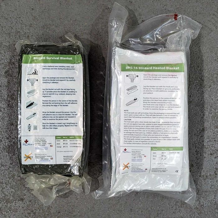 Blizzard blanket і Blizzard heated blanket термоковдра