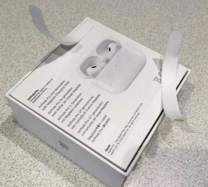 Беспроводные АірПодс Pro 2 Наушники Lux качества 1в1 +чохол