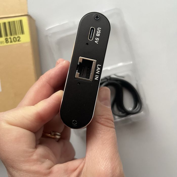Мережевий разветвитель інтернету, активний 1x3,1000 Mbps