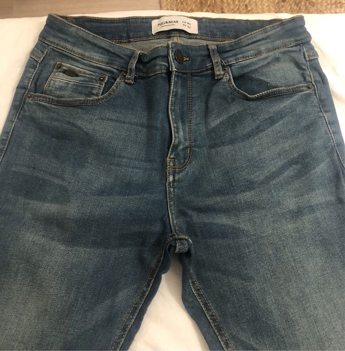 Calças de Ganga Pull&Bear Skinny