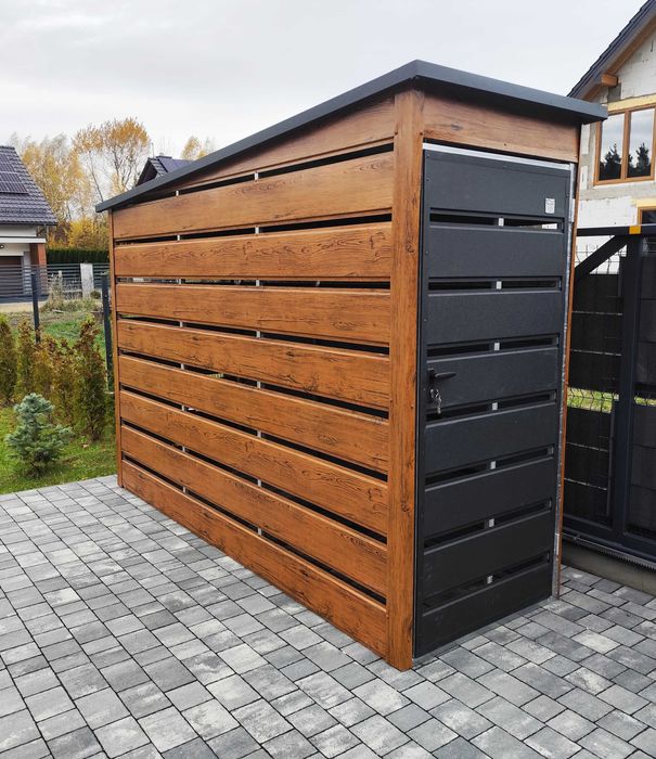 Wiata śmietnikowa panelowa KAŻDY WYMIAR