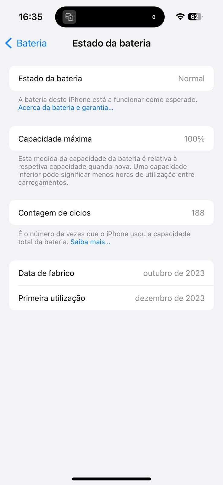 iPhone 15 128 GB preto