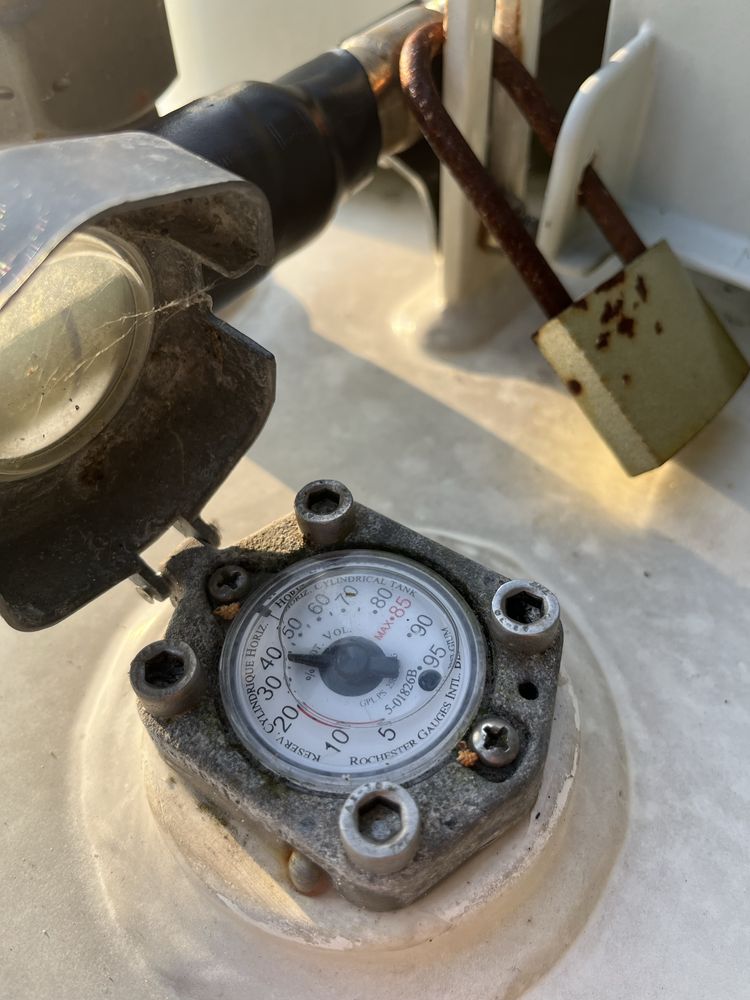 Zbiornik do gazu , butla na gaz z plyta 4850l
