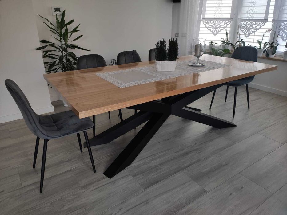 nogi pająk stelaż stół rama loft