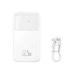 Powerbank Baseus Comet Series z wyświetlaczem 10000mAh 22.5W - biały +