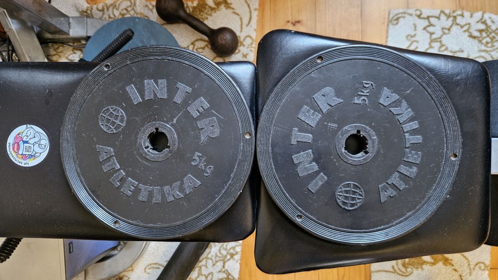 Бліни InterAtletika, Barbell 5, 10 кг на штангу
