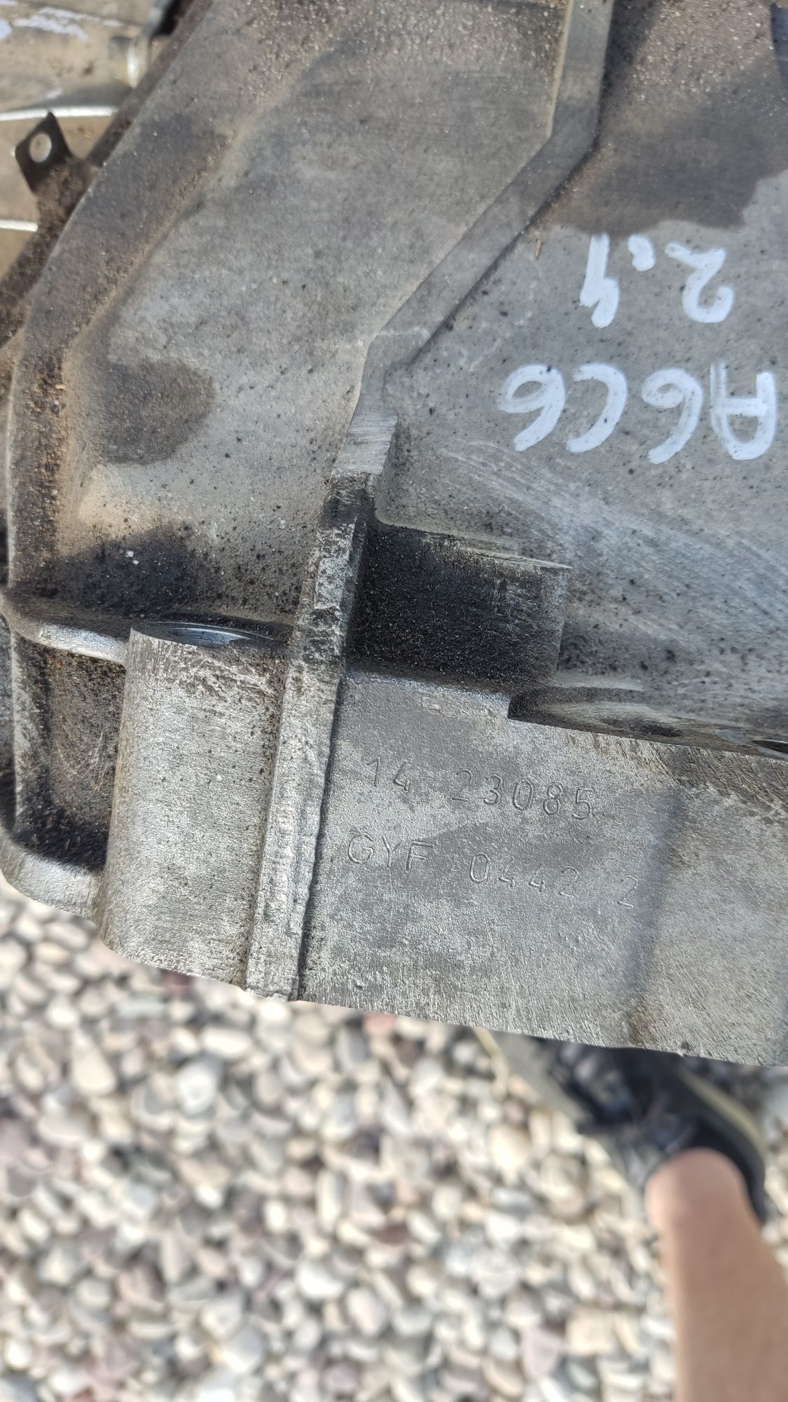 Przekładka skrzyni biegów Audi A6 C6 2.4 BDW skrzynia GYF