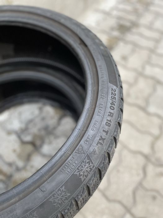‼️Зимові шини Continental Contact 6‼️225/40/18 2016 Рік Арт:2023