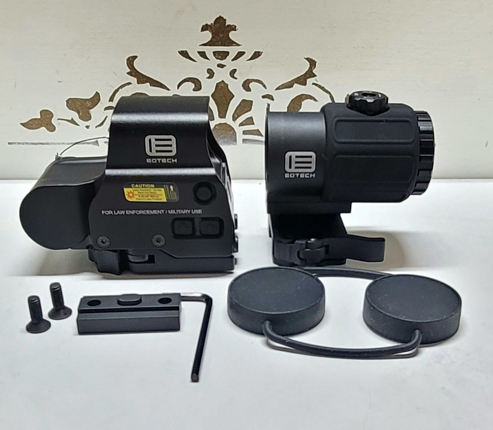 Коллиматорный прицел открытого типа EOTECH 558 HWS EXPS3-2 + G43 3x