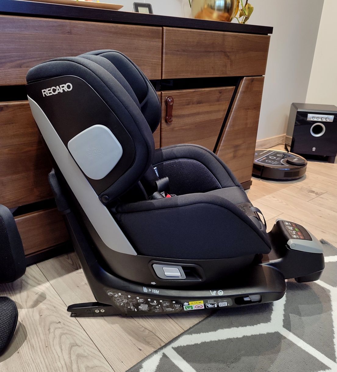 Fotelik Recaro Zero 1 Elite isofix czarny stan idealny zadbany dziecię