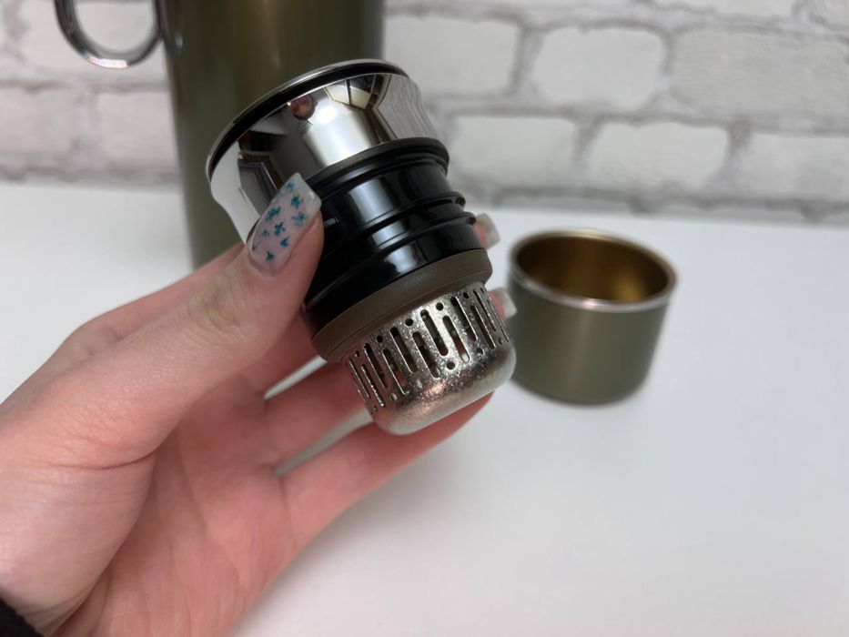 Термос для чаю з індикатором температури на 800 мл Samadoyo MC-11J