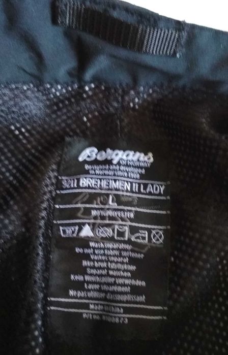 Bergans of norway Dermizax EV spodnie narciarskie L XL