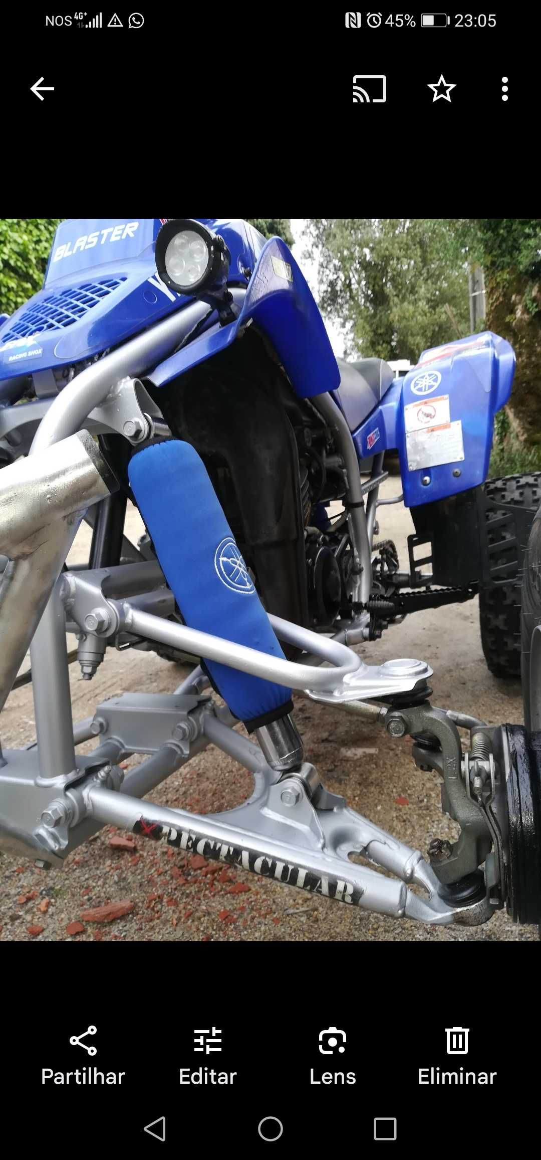 Yamanha blaster 200