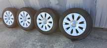 Felgi aluminiowe koła opony zima Audi A6 C6 A4 B6 5X112 16" -025N
