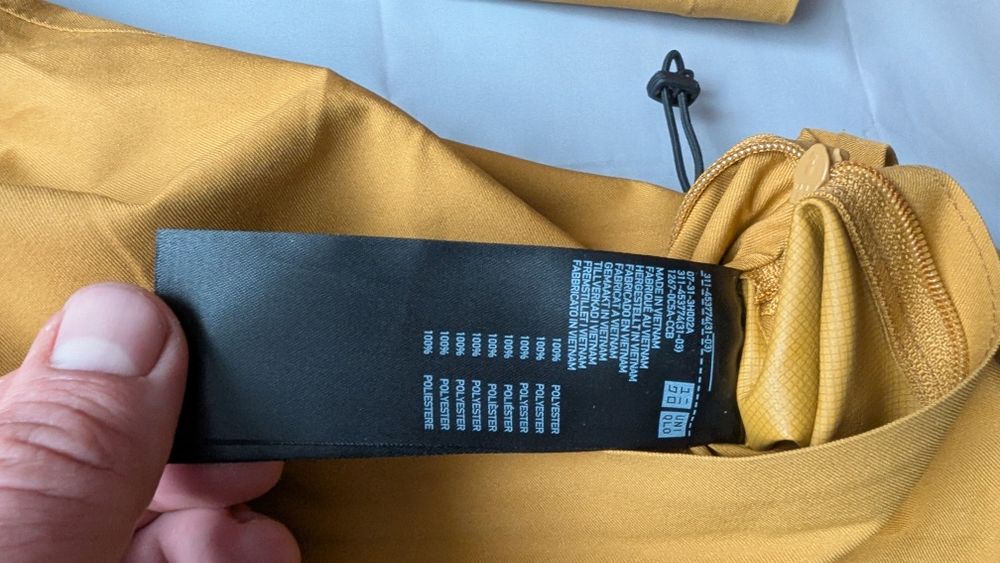 Оригінальна мембранна курточка Uniqlo