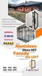 Aluminiowe okna i drzwi, produkcja oraz montaż