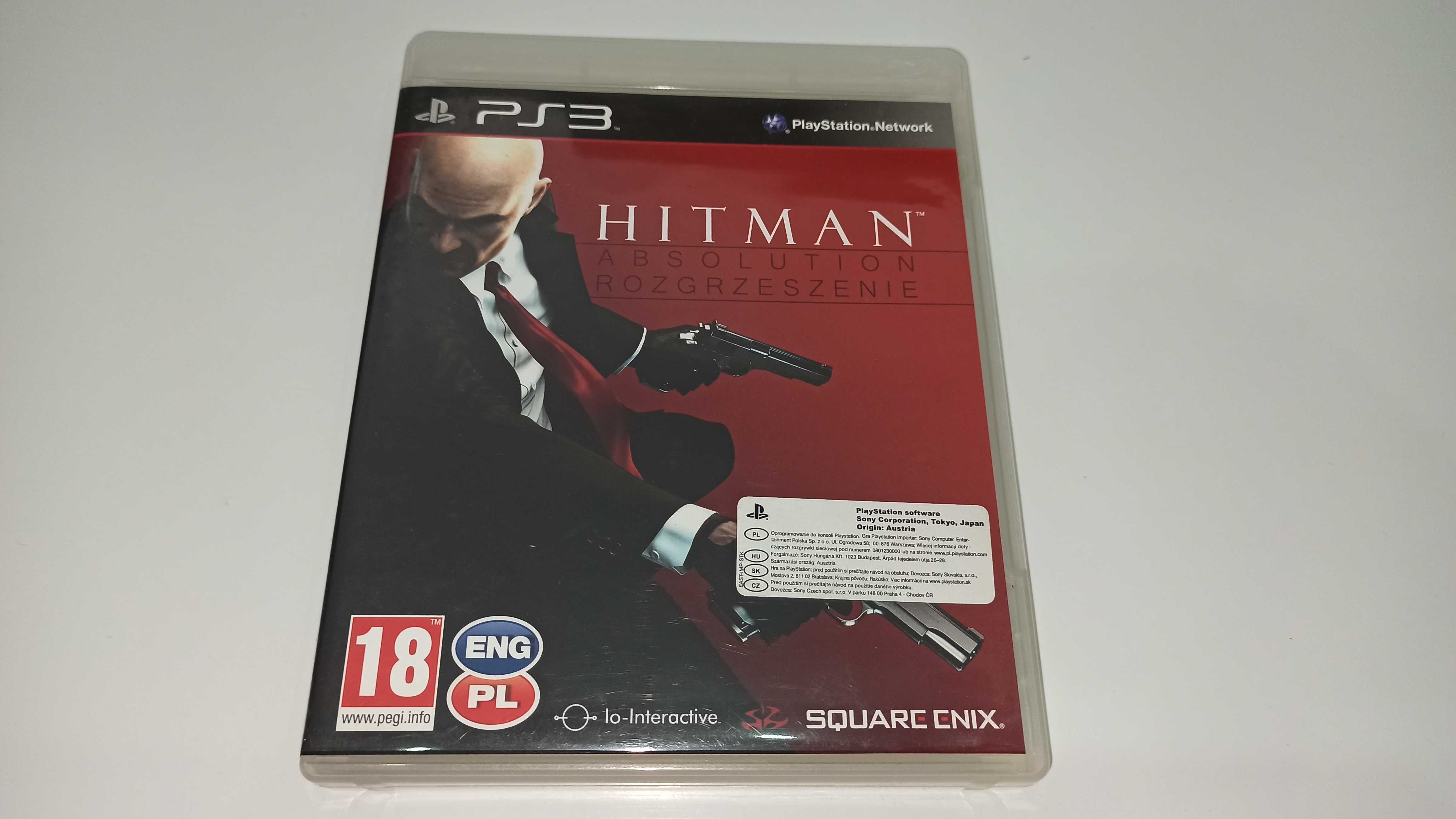 ps3 HITMAN ROZGRZESZENIE komplet wydanie PREMIUM mówią po polslku DUBB