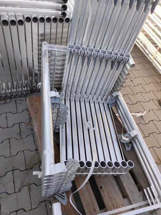 Rusztowanie aluminiowe typ baumann altrad klinowe 73  200m2