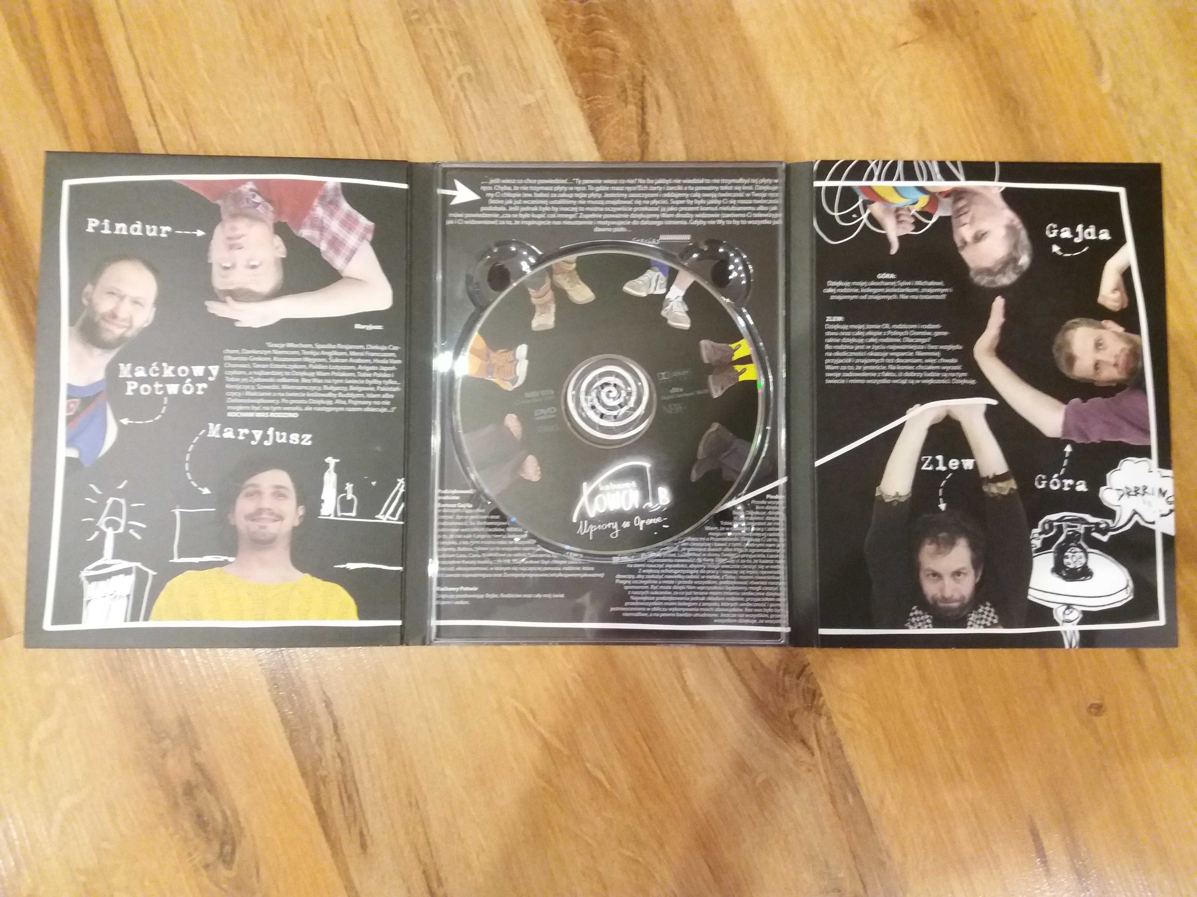 Płyta dvd - kabaret Łowcy . B  " Upiory w operze "