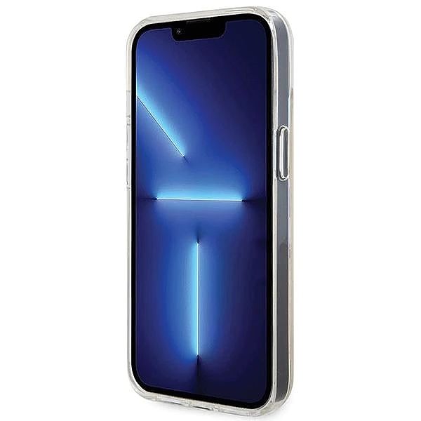 Etui Guess IML Faceted Mirror Disco Iridescent na iPhone 15 - wielokol