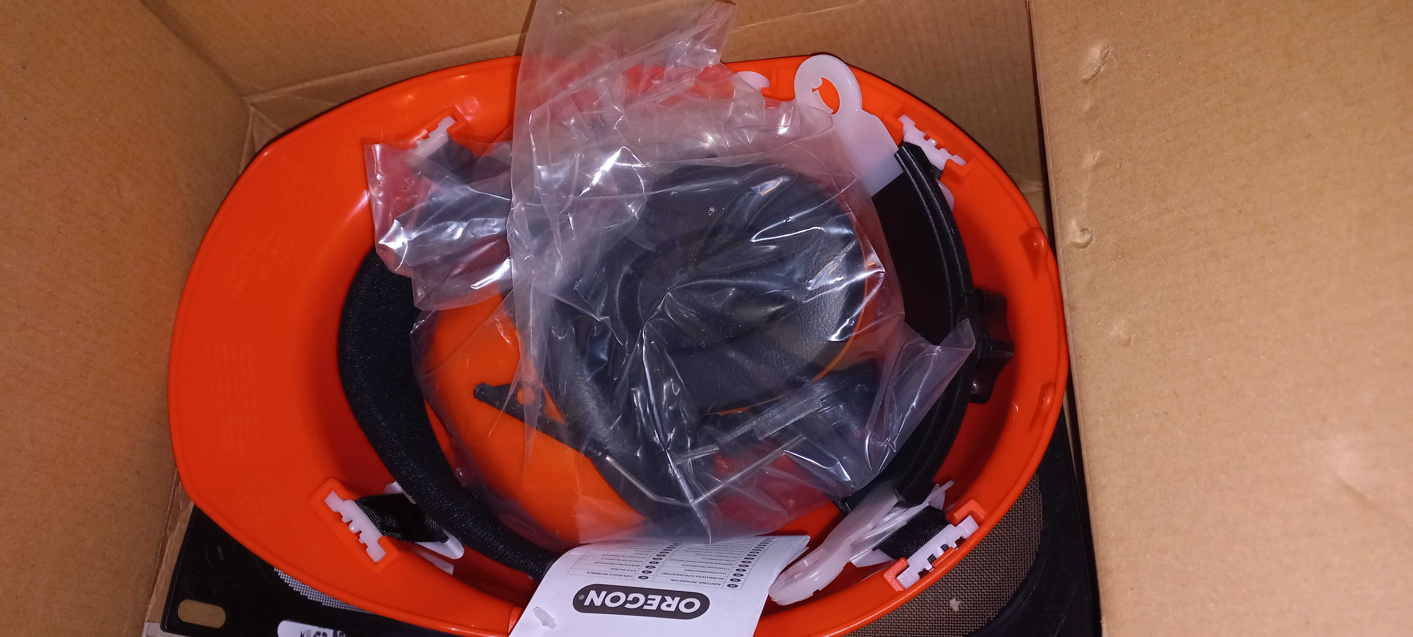 Kask ochronny OREGON YUKON, Kask do cięcia drzewa OREGON -nowy