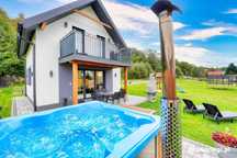 Jelonkowo, domek do wynajęcia dla rodzin willa jacuzzi góry