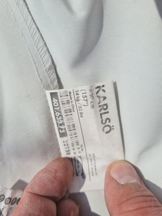 Parasol stelaż podstawa 400cm ikea karlso parasol ogrodowy duzy